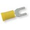 Isolierter Verbinder 4,3 mm gelb